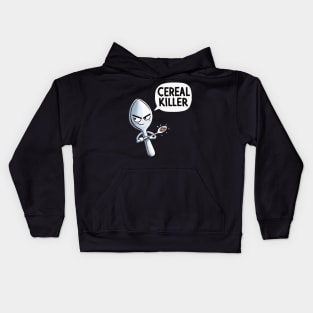 Cereal Killer Spoon Kids Hoodie